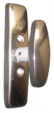 Câche boîtier pour crémone en applique câche et bouton inox​ ​. disponible abidjan cote d'ivoire.