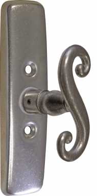 Câche-crémone - fer poli verni. disponible abidjan cote d'ivoire.