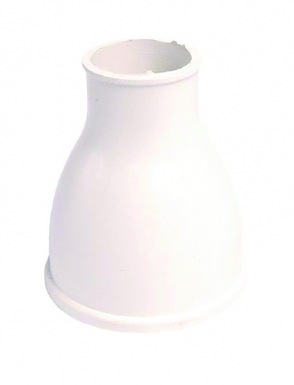 Cône sanitaire caoutchouc blanc pour cuvette w. disponible abidjan cote d'ivoire.