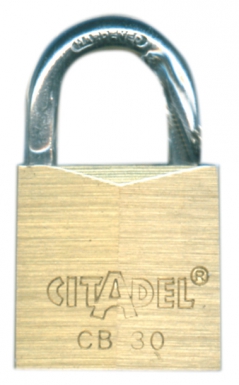 Cadenas laiton citadel cb30c largeur 30 mm 2 clés. disponible abidjan cote d'ivoire.