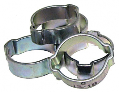 Carte de 12 colliers de serrage à oreilles 10x17. disponible abidjan cote d'ivoire.