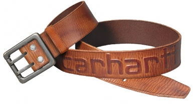 Ceinture cuir carhartt - largeur 3,9 cm - coloris marron - taille 40. disponible abidjan cote d'ivoire.