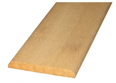 Chant-plat ayous 2 angles arrondis 5x34 mm lg. disponible abidjan cote d'ivoire.