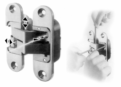 Charnière invisible kubica 6700 ouverture 180° réversible. disponible abidjan cote d'ivoire.