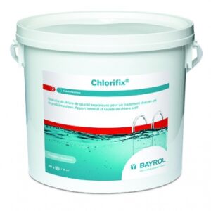 Chlore choc chlorifix - microbilles - seau 5 kg. disponible abidjan cote d'ivoire.
