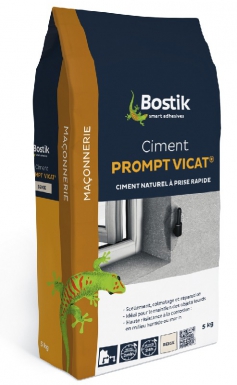 Cimentt prompt vicat à prise rapide - beige - 5 kg. disponible abidjan cote d'ivoire.