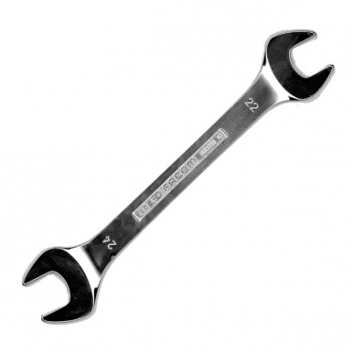 Clé à fourche " série 44 " -  8  x 10 mm - chromé satiné - l x ép. disponible abidjan cote d'ivoire.