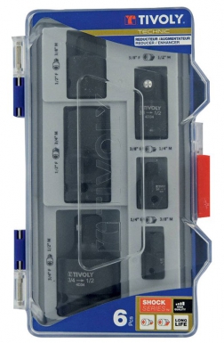 Coffret 6 pièces - 3 réducteurs + 3 augmentateurs - impact. disponible abidjan cote d'ivoire.