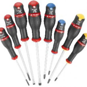 Coffret 8 tournevis - lame ronde. disponible abidjan cote d'ivoire.