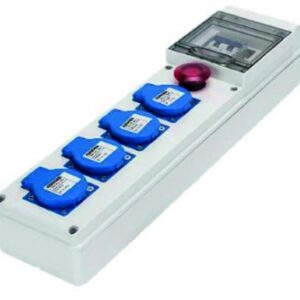 Coffret d'étage monophasé 4x230v 16a+au. disponible abidjan cote d'ivoire.