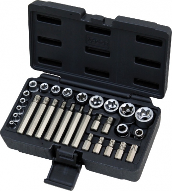 Coffret de douilles torx 30 pièces. disponible abidjan cote d'ivoire.