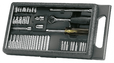 Coffret douilles 1/4 35 pieces. disponible abidjan cote d'ivoire.