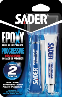 Colle prise progressive extra puissante - 2 tubes - 2x15 ml. disponible abidjan cote d'ivoire.