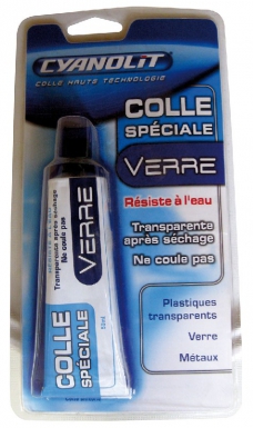Colle spéciale verre elecoverre - 50 ml. disponible abidjan cote d'ivoire.