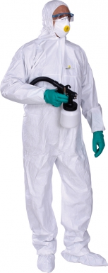 Combinaison avec cagoule dt115 - blanc - taille xxl. disponible abidjan cote d'ivoire.