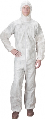 Combinaison avec cagoule "plp eco" - blanc - taille xl. disponible abidjan cote d'ivoire.