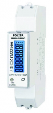 Compteurs électriques monophasés 100 a mid - mm102lmod. disponible abidjan cote d'ivoire.