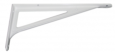 Console acier extra-forte 330x500 mm époxy blanc. disponible abidjan cote d'ivoire.