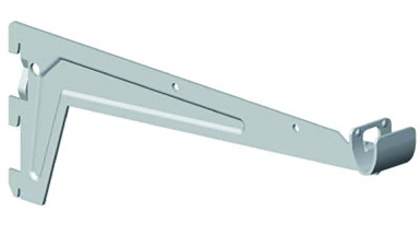 Consoles de confection double 33 cm penderie ø 20 mm p/32 à 2 crochets - charge maxi 30 kg - blanc. disponible abidjan cote d'ivoire.