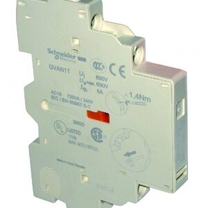 Contact auxiliaire 1 o + 1 f 690 v 6a pour gv2me, gv2-p, gv2-l, gv2-le. disponible abidjan cote d'ivoire.