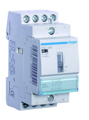 Contacteur à commande manuelle type 4o bobine 230 v 50 hz 25 a 400 v ~. disponible abidjan cote d'ivoire.