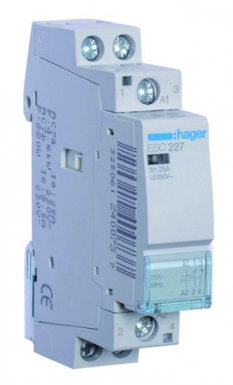 Contacteur sans commande manuelle type 1o+1f - 230 v 50 hz 25 a 250 v ~. disponible abidjan cote d'ivoire.