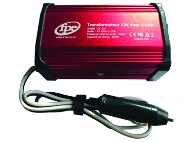 Convertisseur 12v 230v 300w + 2usb. disponible abidjan cote d'ivoire.
