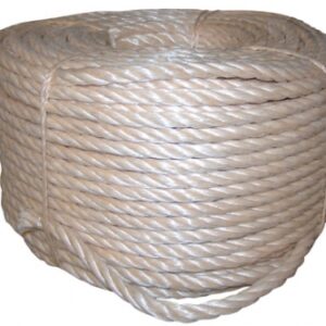 Cordage polypropylène (pp) section 8 mm 3 torons charge de rupture 1040 dan - couronne de 100 m. disponible abidjan cote d'ivoire.