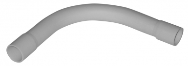 Coude grand rayon 90° pour conduits rigides irl ø 32 pvc gris (prix aux 100 p. disponible abidjan cote d'ivoire.