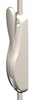 Crémone pompier à poignée levier livré sans tringle noir. disponible abidjan cote d'ivoire.