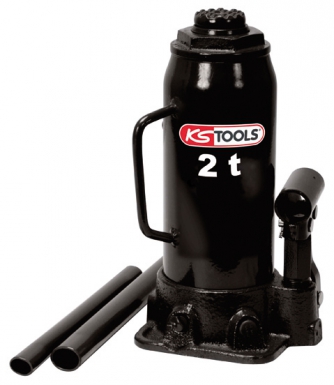 Cric bouteille capacité 3 tonnes - h 194/372 mm - poids 3,8 kg. disponible abidjan cote d'ivoire.