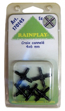 Croix cannelées 4x6 mm - blister 5 pièces. disponible abidjan cote d'ivoire.