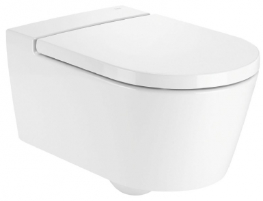 Cuvette de wc suspendue inspira round sans bride. disponible abidjan cote d'ivoire.