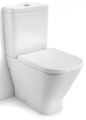 Cuvette seule compacte de wc the gap clean rim sur pied sortie duale sans bride. disponible abidjan cote d'ivoire.
