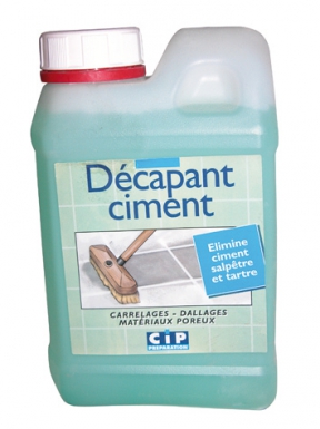 Décapant ciment - élimine ciment, salpêtre, et tartre - 1 l. disponible abidjan cote d'ivoire.