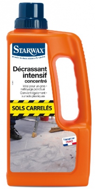 Décrassant intensif pour carrelages et sols plastiques - élimine toutes salissures tenaces - 1 l. disponible abidjan cote d'ivoire.