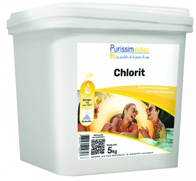 Désinfectant non stabilisé chlorit granulés - seau de 5 kg. disponible abidjan cote d'ivoire.