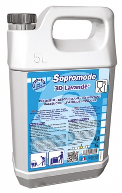 Désinfection sopromode - sols et surfaces - parfum lavande - 5 l. disponible abidjan cote d'ivoire.