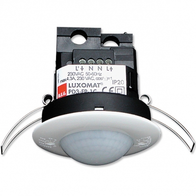 Détecteur encastré " luxomat pd3-1c-fp " blanc, dét. disponible abidjan cote d'ivoire.