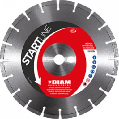 Disque diamanté bs60 gamme béton, universel matériaux, ø 230 mm. disponible abidjan cote d'ivoire.
