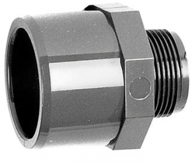 Embout fileté mâle série pression - int/ext 50/63 - filetage 50 x 60. disponible abidjan cote d'ivoire.