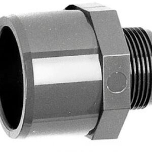 Embout fileté mâle série pression - int/ext 63/75 - filetage 50 x 60. disponible abidjan cote d'ivoire.