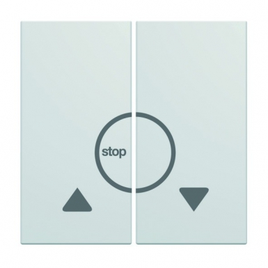 Enjoliveur commandes de volets roulants 10 ax - 250 v - ip2xc 2 modules bouton-poussoir b pure. disponible abidjan cote d'ivoire.