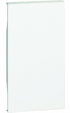 Enjoliveur living now pour obturateur 2 modules - blanc. disponible abidjan cote d'ivoire.