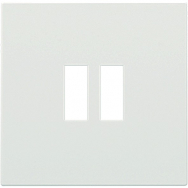 Enjoliveur pour chargeur usb à deux sorties usb finition blanc. disponible abidjan cote d'ivoire.