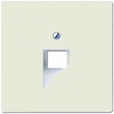 Enjoliveur pour prise rj45 numéris/internet simple ivoire. disponible abidjan cote d'ivoire.