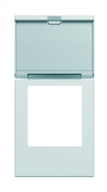 Enjoliveur prises rj45 1 module avec porte-étiquette - b pure. disponible abidjan cote d'ivoire.