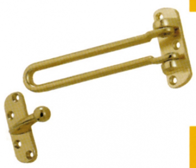 Entrebâilleur de sécurité pour porte classique chromé 120 mm. disponible abidjan cote d'ivoire.