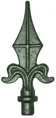 Fer de lance estampé acier dim. disponible abidjan cote d'ivoire.