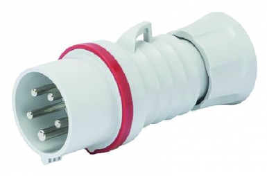 Fiche mobile droite protégées 3p+t 380v 50/60 hz ip44 32a. disponible abidjan cote d'ivoire.